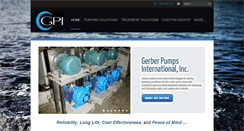 Desktop Screenshot of gerberpumps.com